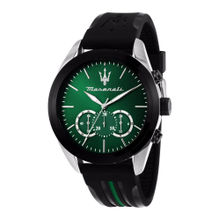 Maserati Sport Chronograph Small Seconds Analog Dial Color Green Watches for Men - R8871612043 (M)