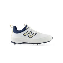 New Balance Men White Cricket Shoes