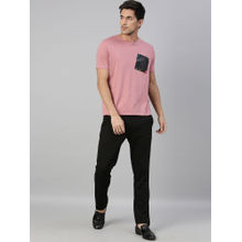 RARE RABBIT Pink Printed T-Shirt (2XL)