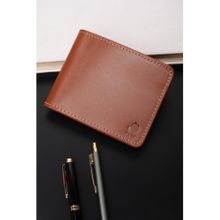 Peter England Men Formal Brown Solid Wallet