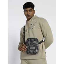 Puma Academy Portable Unisex Black Sling Bags