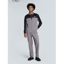 Puma Ess Colorblock Men Grey Tracksuit