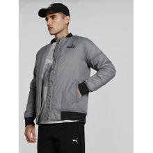 Puma Slim Fit Puffer Men Grey Jacket