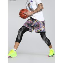 Puma Melo Alien Skins 2-In-1 Oversized Mens Black Tights