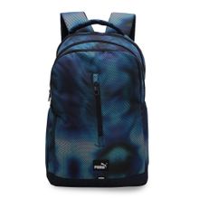 Puma Blue Printed Gaming Backpack