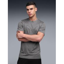 Puma Men's Grey Breathable Training T-shirt