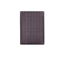 Rare Rabbit Ellen Dark Brown Leather Passport Holder