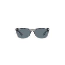 Ray-Ban Evolution Sunglasses 0Rb213264503R55- Square- Grey Frame- Blue Lens (55)