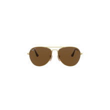 Ray-Ban Aviator Sunglasses With Gold Frame In Grey Lens - 0Rb3432I (5.9)