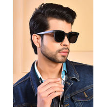 Royal Son Square Polarized Men Women Sunglasses Black Lens - CHI00127-C5