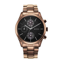 Titan 1805QM04-Black Dial Analog Watch for Men