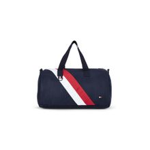 Tommy Hilfiger Jorden Gym Bag Vertical Color Cut Sew Navy White Red 8903496147261