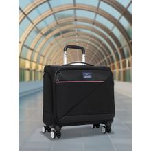 Tommy Hilfiger San Diego Unisex Polyester Overnighter - Black (S)