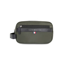 Tommy Hilfiger Unisex Wickford Olive Toiletry Pouch