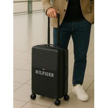 Tommy Hilfiger Unisex Mckinley Hard-Sided Cabin Trolley Bag - Black