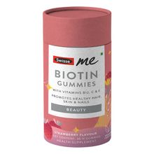 Swisse Biotin Gummies With Vitamin B12, C & E For Healthy Hair, Skin & Nails