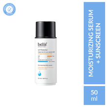 belif UV Protector Aqua Bomb Vegan Korean Face Sunscreen Serum SPF50+ with Niacinamide,No White Cast