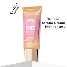 Nykaa Glow All Day Illuminating Strobe Cream + Moisturising Primer + Highlighter