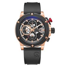 Alexandre Christie AC 6491 BCR Chronograph Watch For Men - Cosmic Black (M)