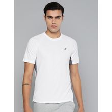 Alcis Men Dry Tech Sports White T Shirt