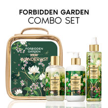 Nykaa Wanderlust Forbidden Garden Bestseller Perfume Gift Set Body Wash Lotion Mist Floral Jasmine