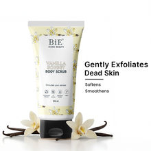 BiE Vanilla Sorbet Body Scrub - Gently Exfoliates, Removes Dead Skin & Brightens Mild Exfoliator
