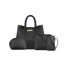 Legal Bribe Stylish HandHeld Bag Combo Of 4 Black