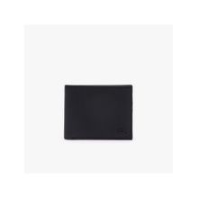 Lacoste Black Men's Classic Small Folding Wallet