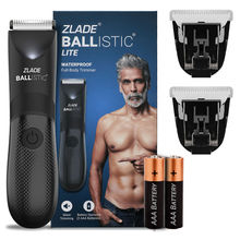 ZLADE Ballistic Lite Manscaping Full-Body Trimmer With Extra Heads For Men