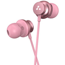 Ambrane Wired Earphones With In-Line Mic, 3.5Mm Jack (Stringz 38, Pink)