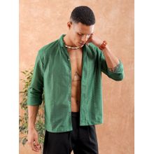 The Indian Garage Co Men's Relaxed Fit Solid Shirt