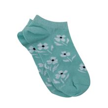 Mint & Oak Mint Green Floral For Women Christmas Socks