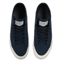 Levi's Mens Summit Mid Navy Blue Plain Sneakers