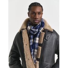 GANT Men Blue Checks Scarf