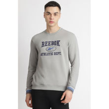 Reebok Men Grey Sweatshirt