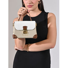 Lavie Signature Beaufort26 Flap Satchel Bag Beige (XS)