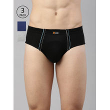 Dixcy Scott Originals Men's Solid Mid Rise Briefs (Pack of 3)