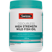 Swisse Ultiboost High Strength Odourless Wild Fish Oil 1500mg Capsules