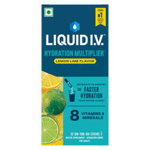 Liquid I.V. Lemon Lime Hydration Multiplier Electrolyte Drink Mix - Pack Of 12