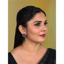 Shhimmerz Jewellery Pink Roses Studs Earrings