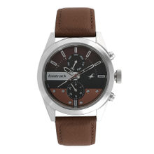 Fastrack NM3165SL01 Brown Dial Analog Watch For Men