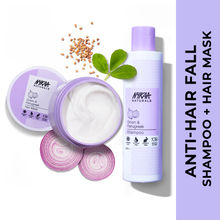 Nykaa Naturals Anti-Hair Fall Sulphate-Free Shampoo & Hair Mask Combo With Onion & Fenugreek