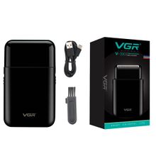 VGR V-390 Pocket Beard Trimmer For Men With 45 Mins Runtime, Black