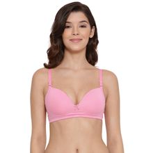 Lux Lyra 523 Baby Pink Cotton Jullia Padded Bras
