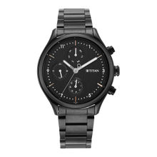 Titan Neo Gents 1803NM01 Black Dial Color Analog Watch for Men