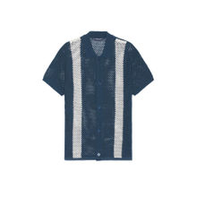 Frescobol Carioca Castillo Short Sleeve Crochet Cardigan