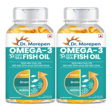Dr. Morepen Omega-3 Deep Sea Fish Oil Softgel (Pack Of 2)
