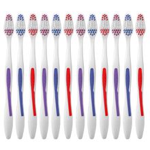 Aquawhite Max Clean Plus Toothbrush - Soft Bristles (Pack of 12)