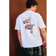 Bonkers Corner White Hold On Tight Oversized T-Shirt