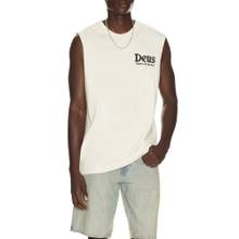 Deus Ex Machina Knucklebones Men's Graphic Sleeveless Tank Top Off White